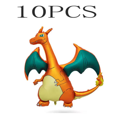 Anime Cosplay Pokemon - 2027 Pokemon 3D Balloon Large Charizard