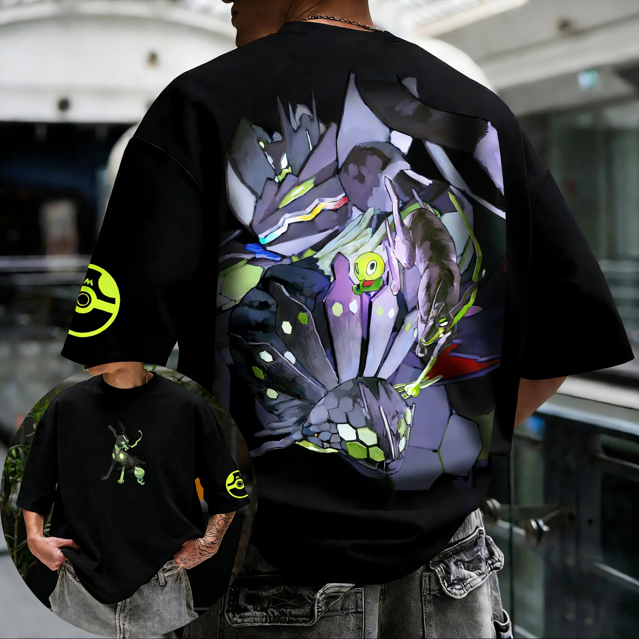 Anime Cosplay Pokemon - Pokemon Anime Zygarde Collaboration Pure Cotton