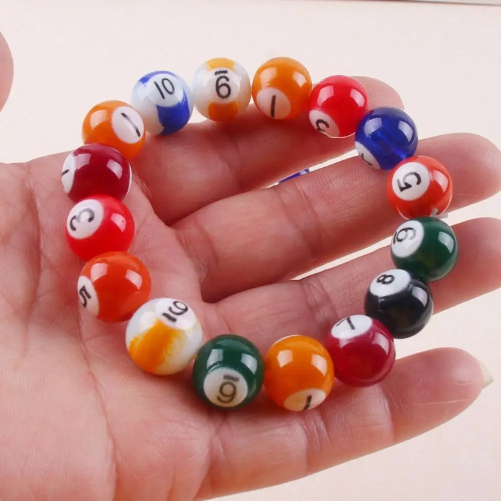 Black Clover Grimoire - High Quality Glass Billiards Bracelet Elastic