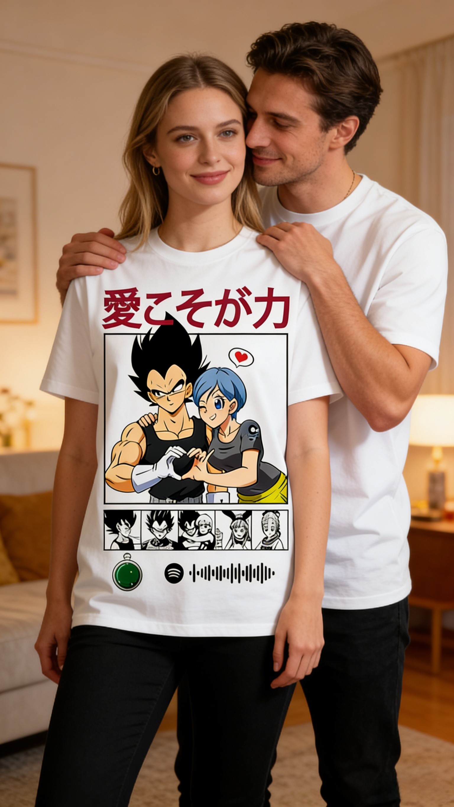 Anime Cosplay Couple - Dragon Ball Vegeta & Bulma Couple