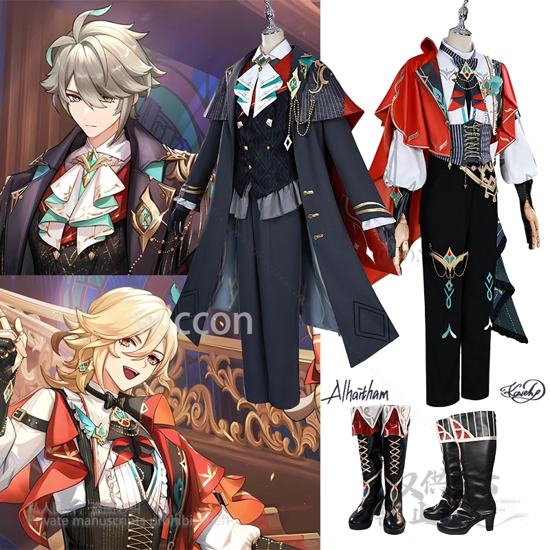 Anime Cosplay Outfits Female - Alhaitham Kaveh KFC Cosplay Costume Anime