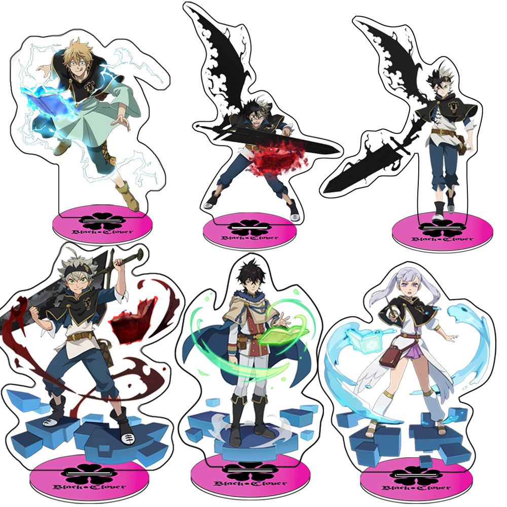 Black Clover Grimoire - Anime Black Clover 15CM Asta Yuno