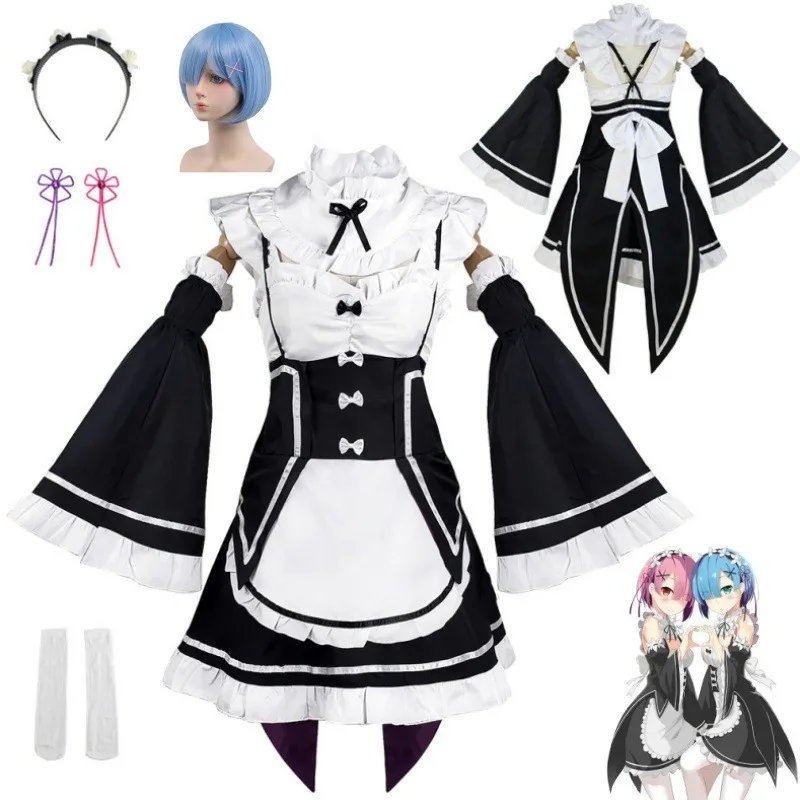Rem Ram Anime Re:Life in a dif - Anime Cosplay Zero Two review and price