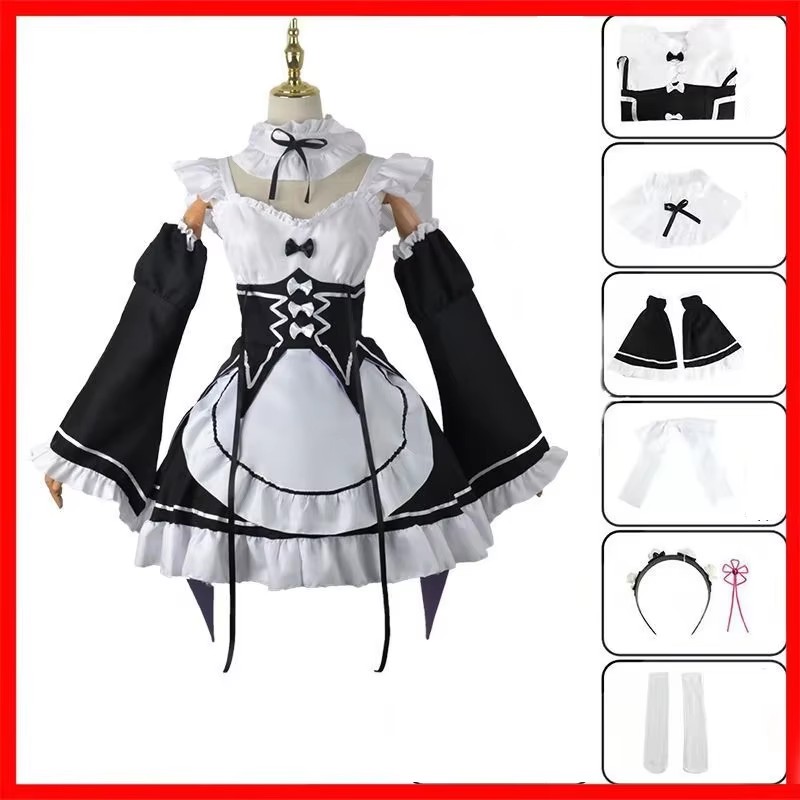 Anime Re:zero Kara Hajimeru Is - Anime Cosplay Rem review and price