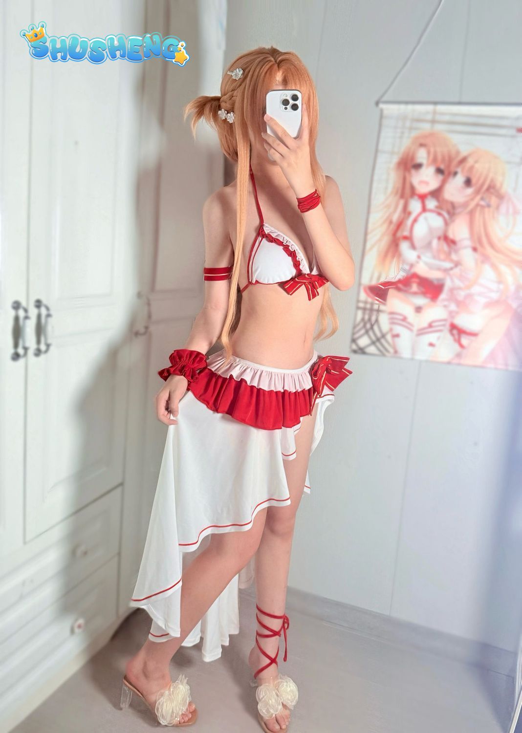 Yuuki Asuna Cosplay Costume An - Anime Cosplay For Girls review and price