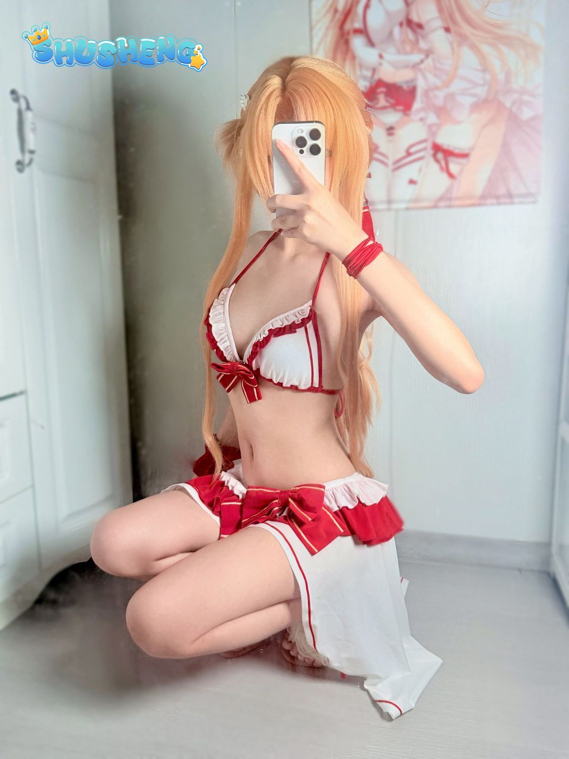 Yuuki Asuna Cosplay Costume An - Anime Cosplay For Girls review and price