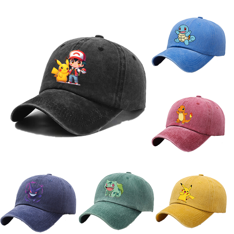 Children Baseball Cap Men Wome - Anime Cosplay Pokemon review and price