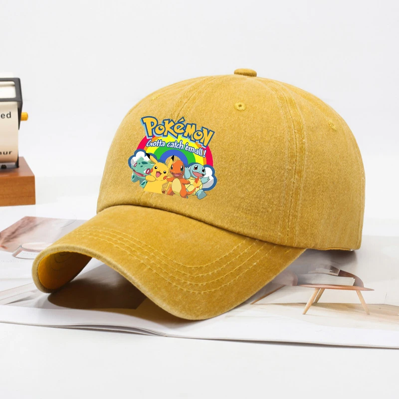 Children Baseball Cap Men Wome - Anime Cosplay Pokemon review and price