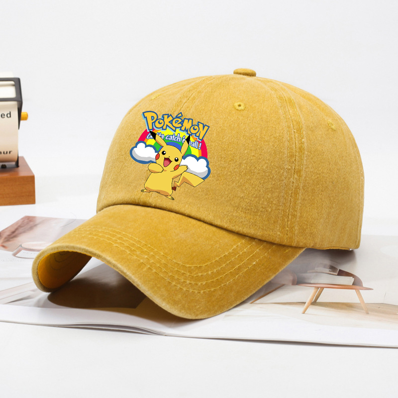 Children Baseball Cap Men Wome - Anime Cosplay Pokemon review and price
