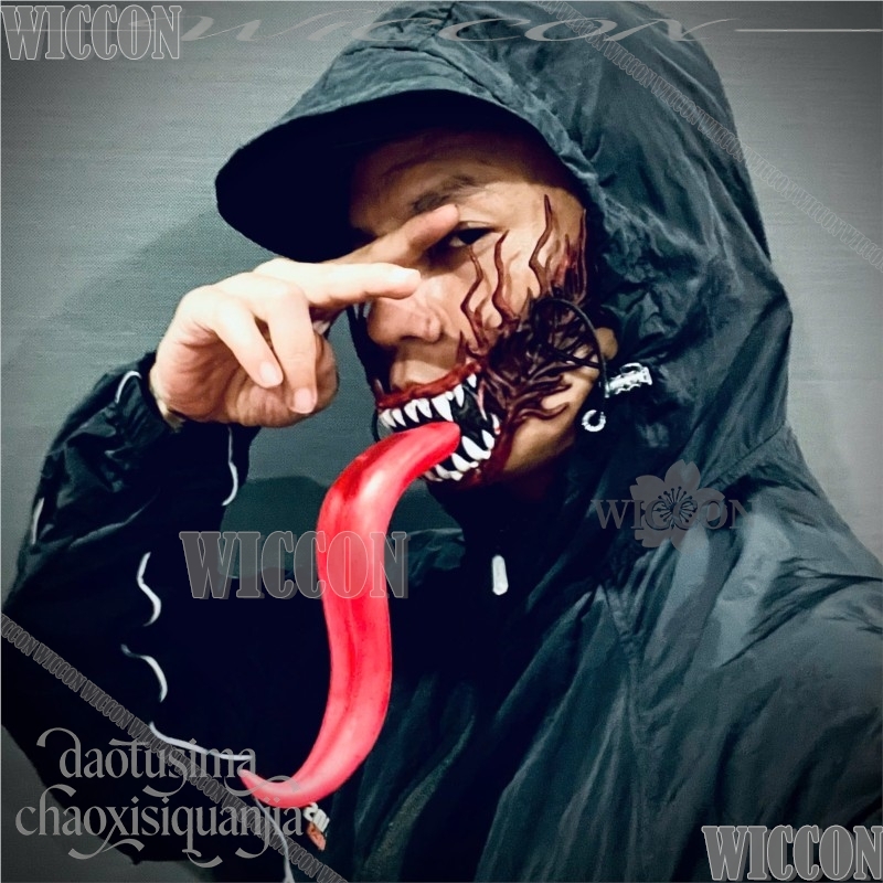 Anime Cosplay Horror Black Dem - Anime Cosplay Face review and price