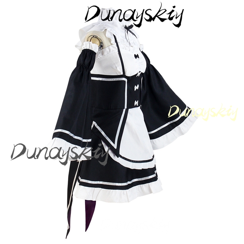 Rem Ram Cosplay Costume Anime  - Anime Cosplay Rem review and price