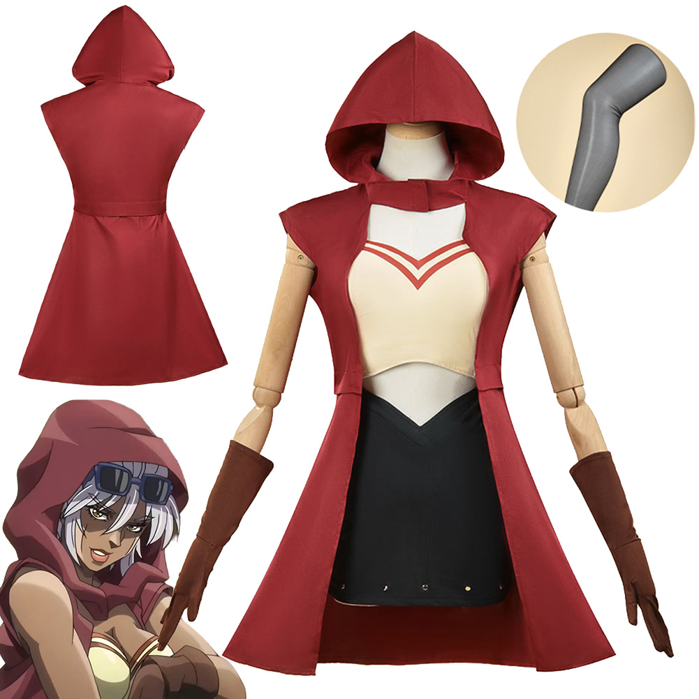Anime Bizarre Adventure of JoJ - Anime Cosplay Outfits Female review and price