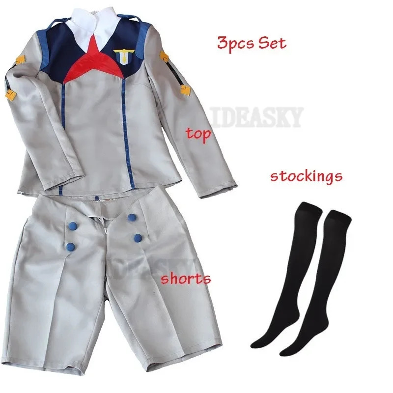 DARLING in the FRANXX HIRO ICH - Anime Cosplay Zero Two review and price