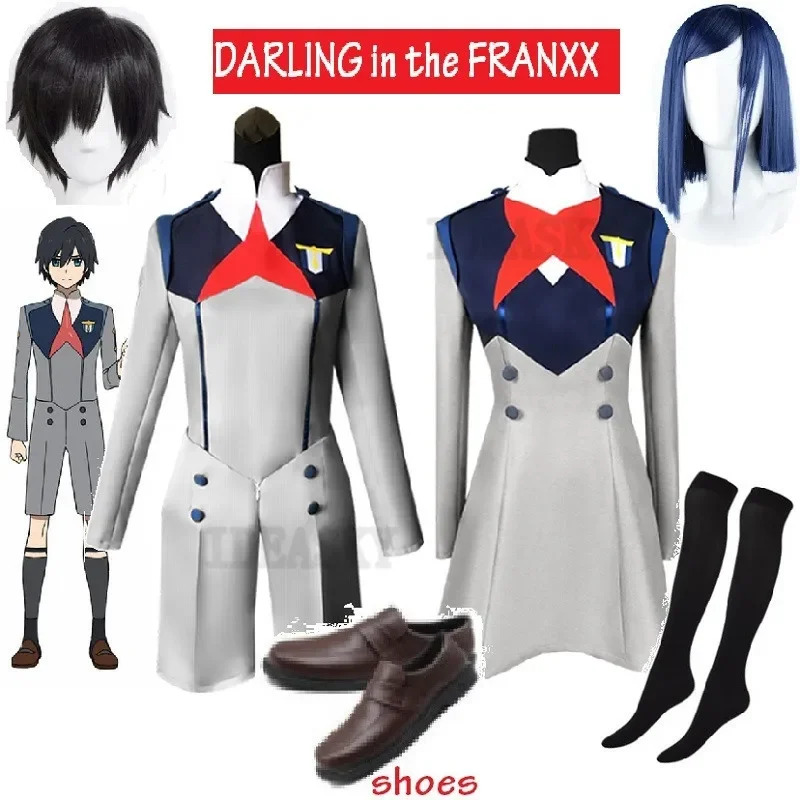 DARLING in the FRANXX HIRO ICH - Anime Cosplay Zero Two review and price