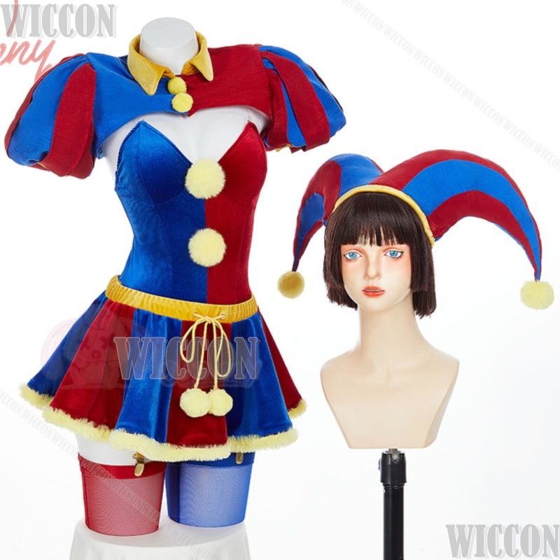 Magical Circus Joker Girl Cosp - Anime Cosplay Outfits Female review and price