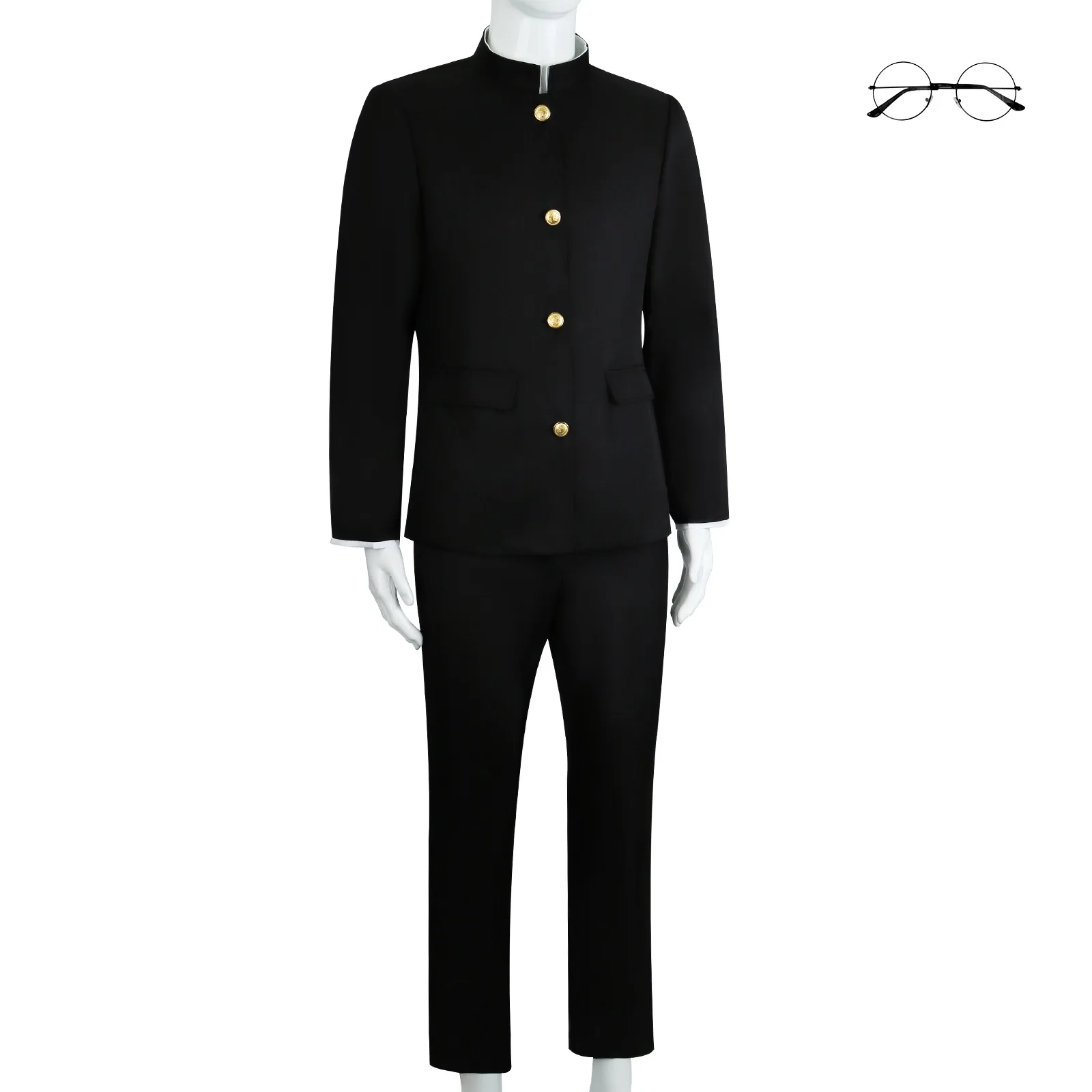 Ken Takakura Cosplay Costume W - Anime Cosplay Glasses review and price