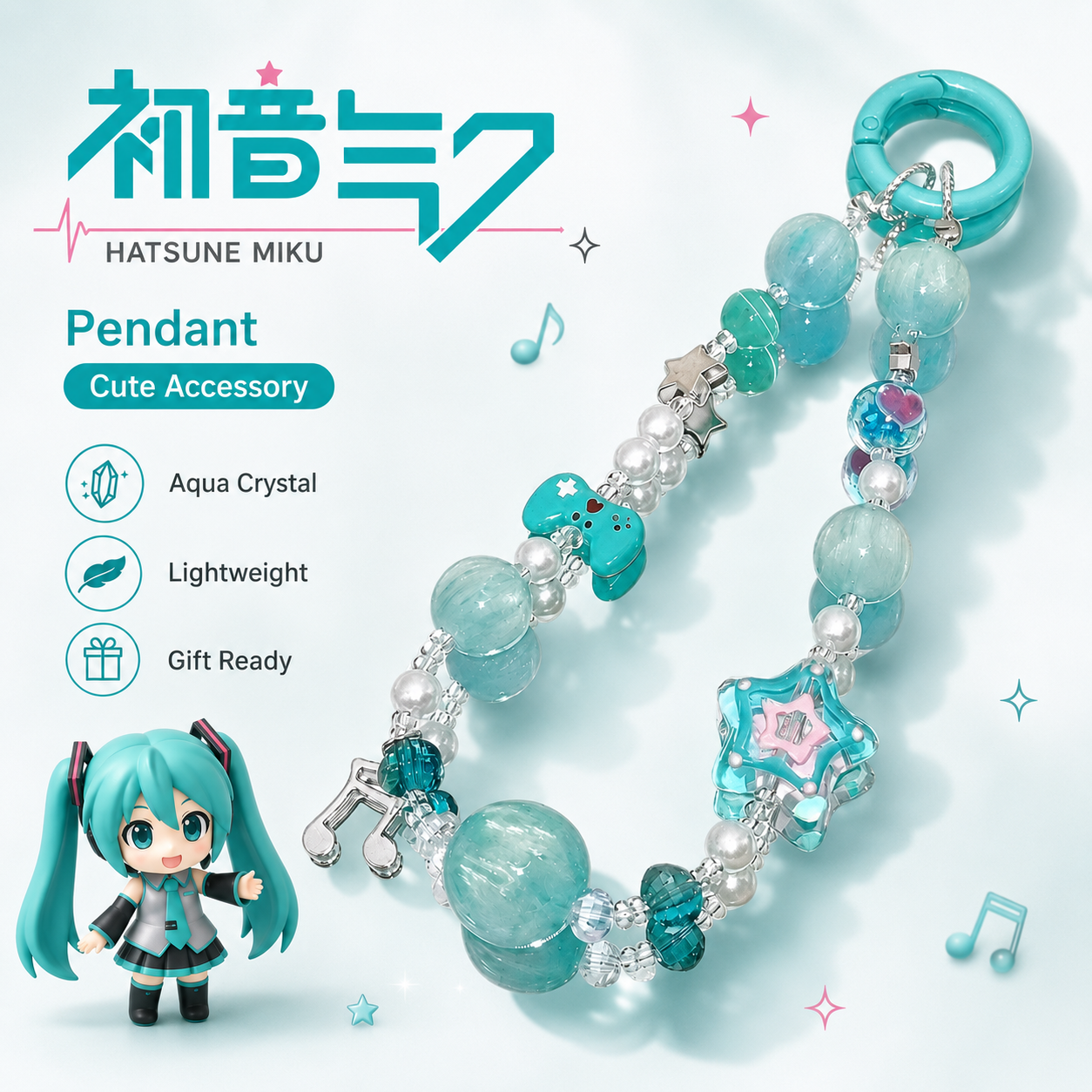 Hatsune Miku Phone Charm Cute  - My Hero Academia Belt review and price