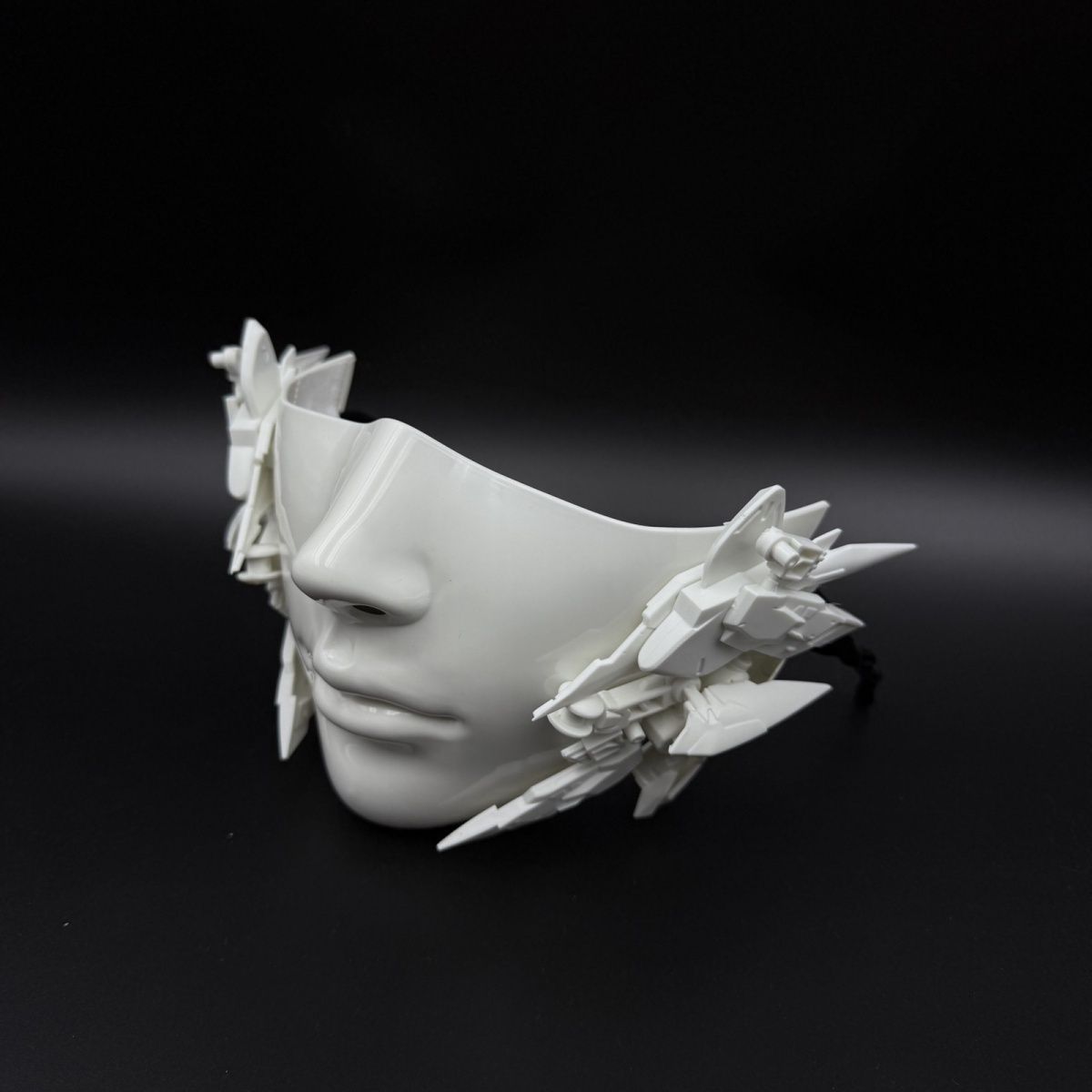 Mechanical series half-face ma - Anime Cosplay Face review and price