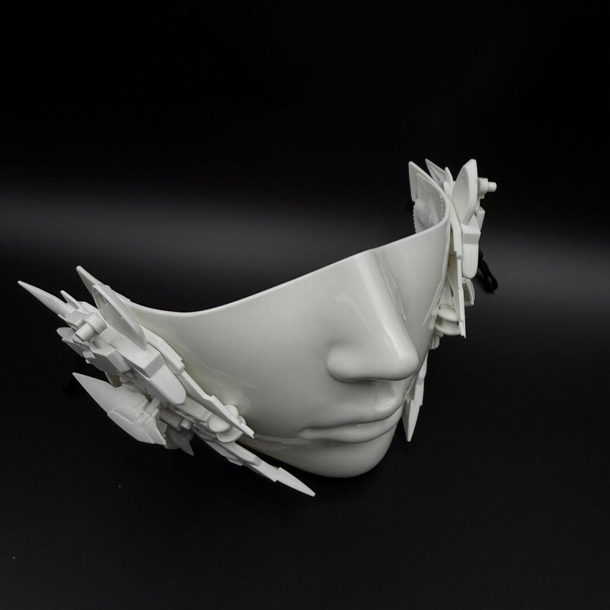 Mechanical series half-face ma - Anime Cosplay Face review and price
