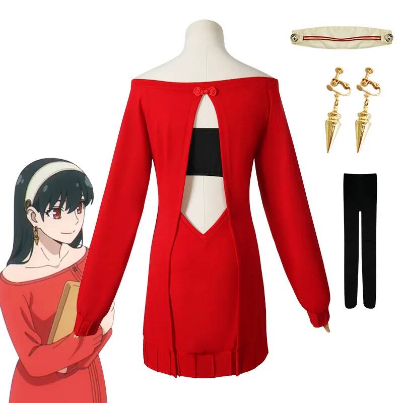 Anime FAMILY Cosplay Yor Forge - Anime Cosplay Yor Forger review and price