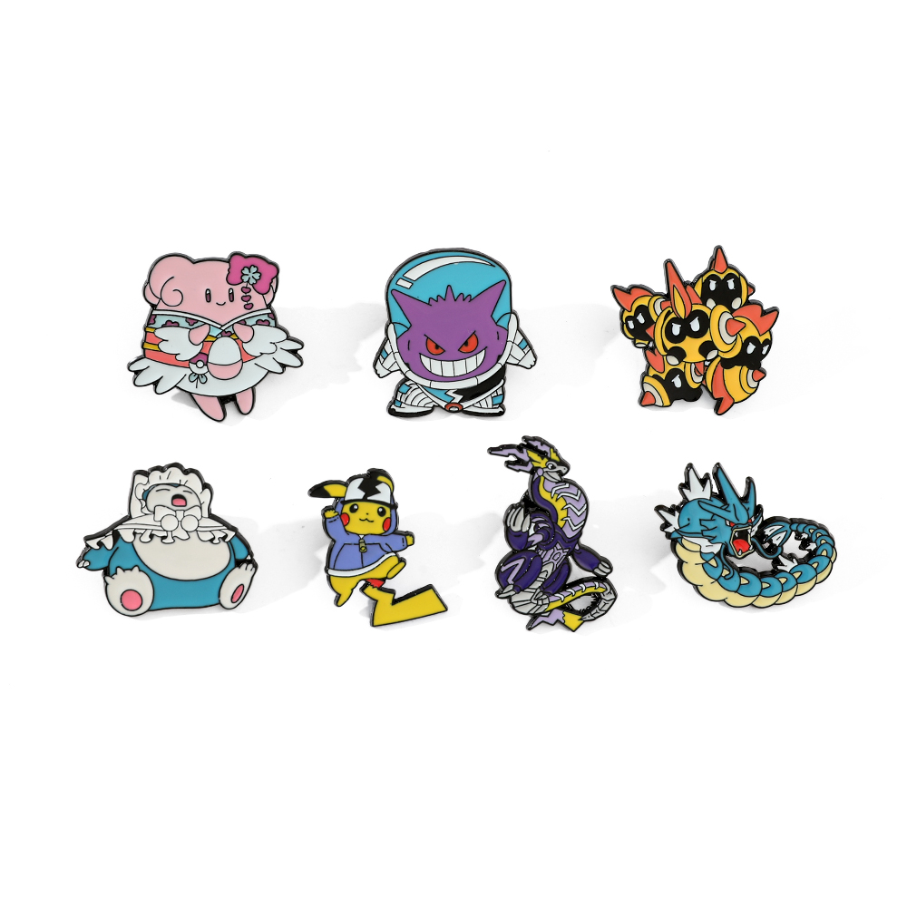 7 Pcs Cartoon Creative Persona - Anime Cosplay Pokemon review and price