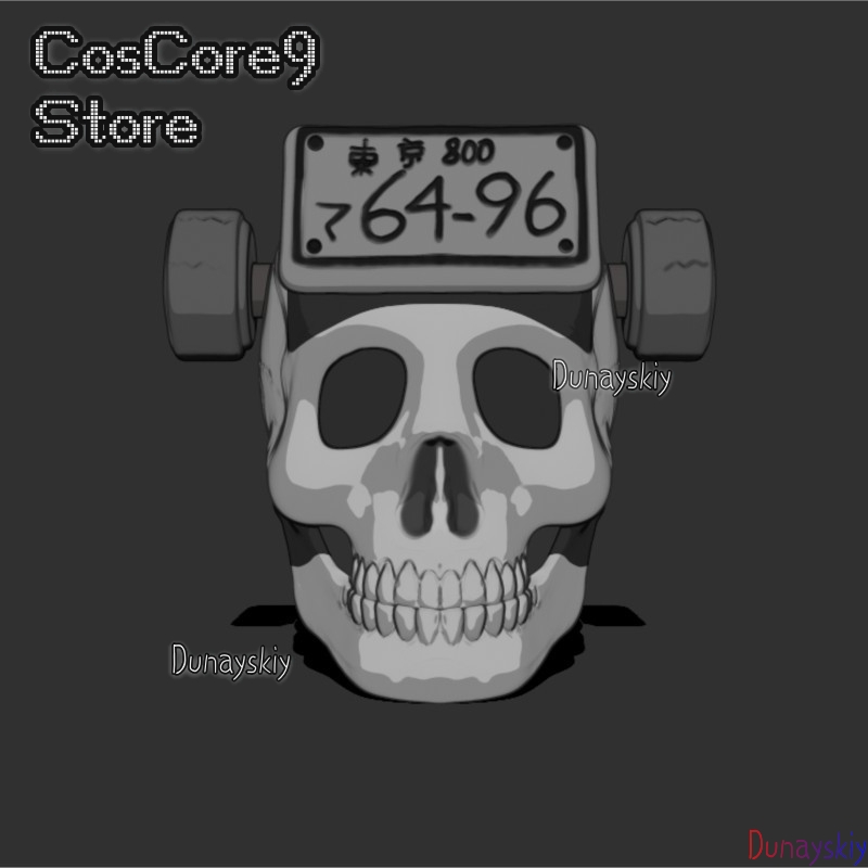 Dorohedoro Ebisu Skull Mask Co - Anime Cosplay Face review and price