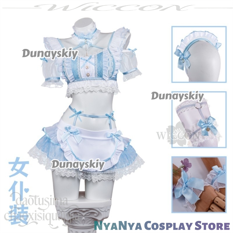 Y2K Jirai Kei Kawaii ACG Nijig - Anime Cosplay Maid review and price
