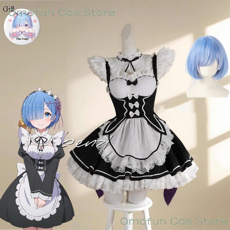 Re: 0 Rem Remu Cosplay Dress C - Anime Cosplay Rem review and price