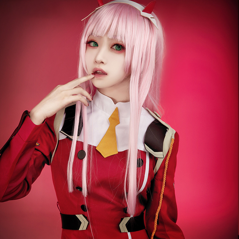 2018 New Japanese Anime DARLIN - Anime Cosplay Zero Two review and price