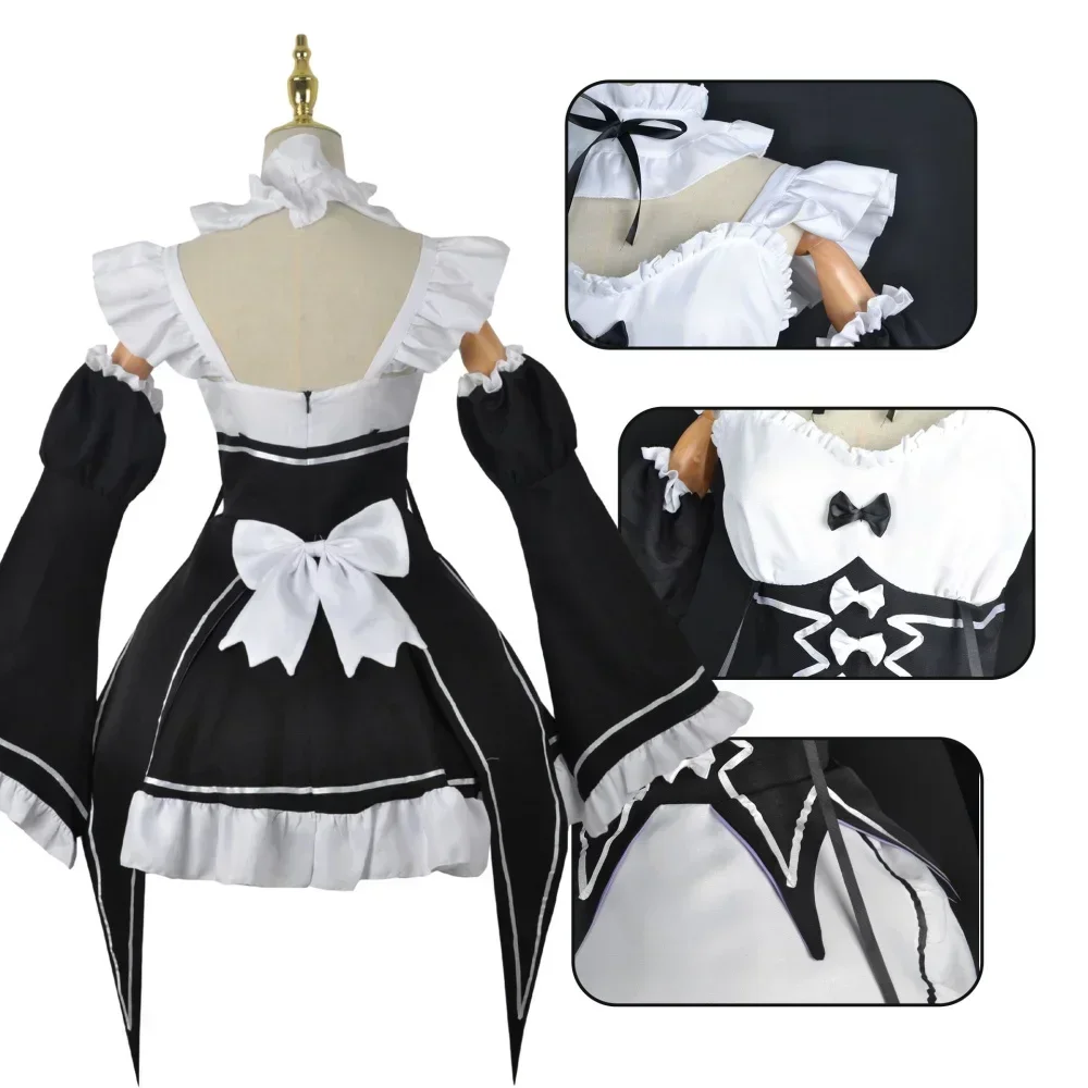 Anime Ram Rem Lolita Meid Cosp - Anime Cosplay Rem review and price