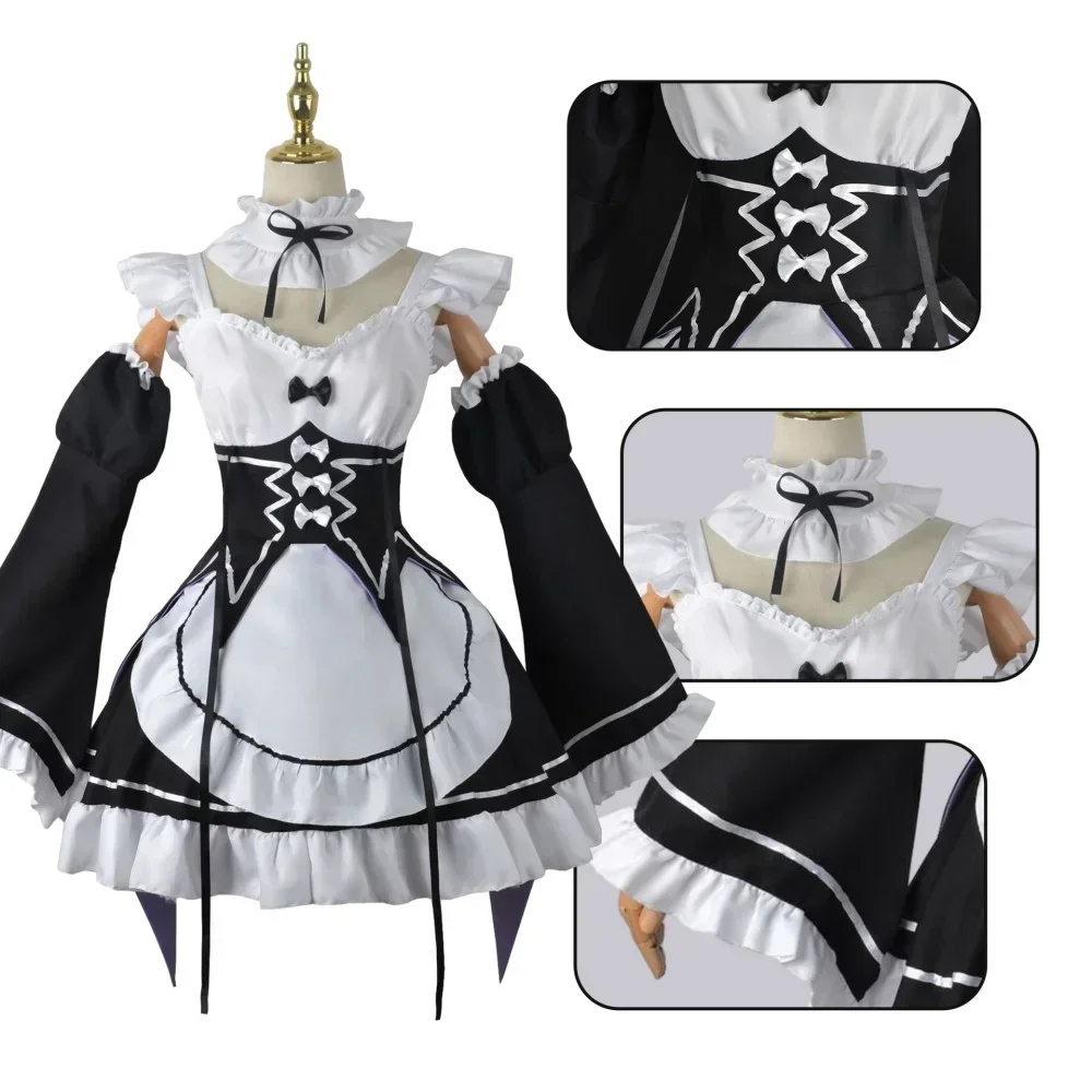 Anime Ram Rem Lolita Meid Cosp - Anime Cosplay Rem review and price