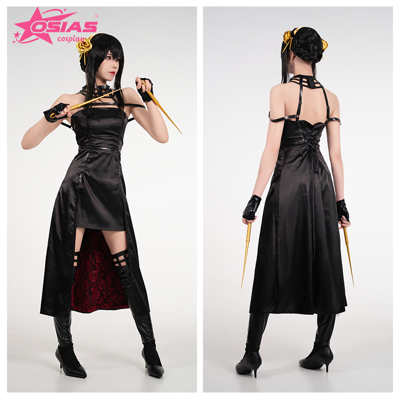 OSIAS Yor Forger Cosplay Costu - Anime Cosplay Yor Forger review and price