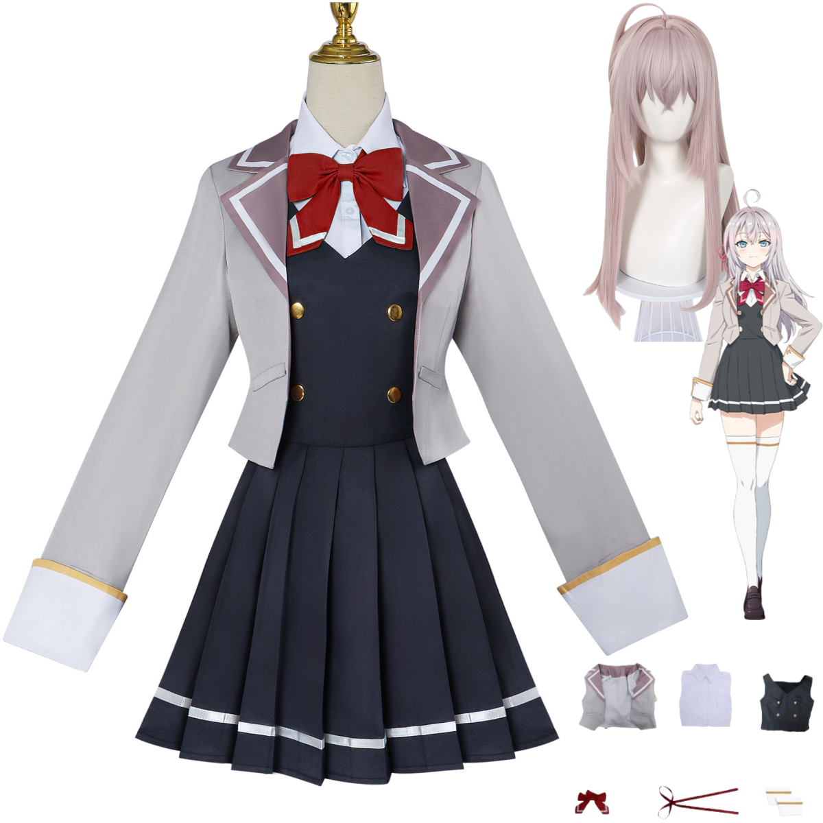Anime Alya Sometimes Hides Her - Anime Cosplay Alya review and price