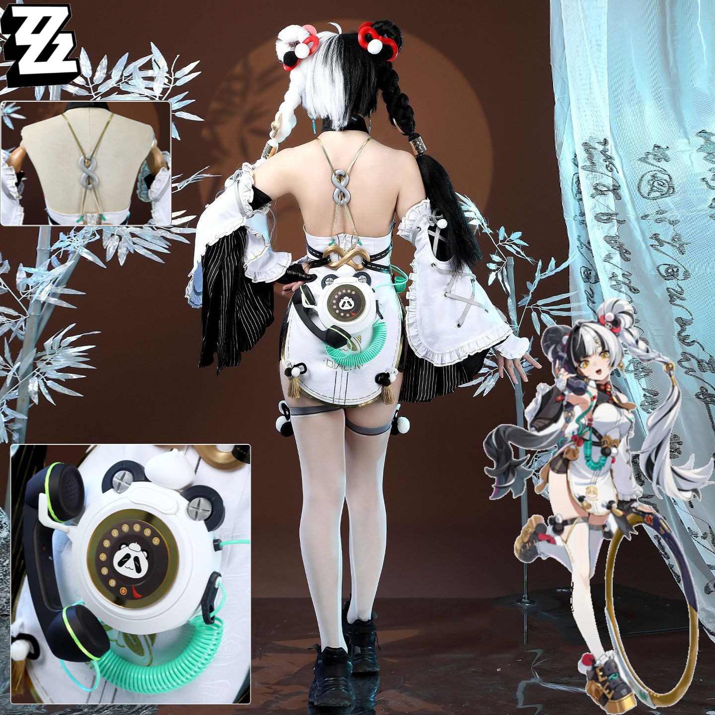 Dialyn Cosplay Costume Zenless - Anime Cosplay Zero Two review and price