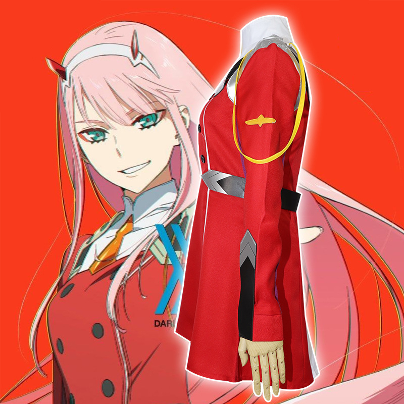 Anime 02 Dresses DARLING in th - Anime Cosplay Zero Two review and price