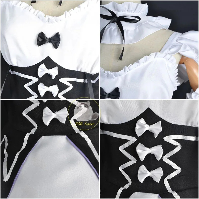 2025 Rem Ram Maid Cosplay Cost - Anime Cosplay Rem review and price