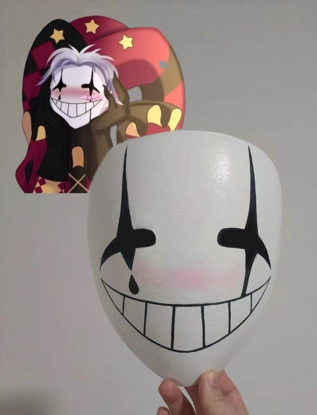 Anime The Freak Circus Pierrot - Anime Cosplay Face review and price