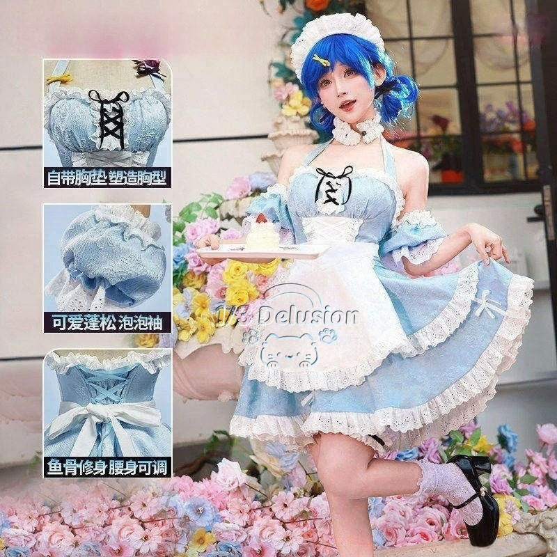 Mermaid Melody Hanon Hosho Cos - Anime Cosplay Maid review and price