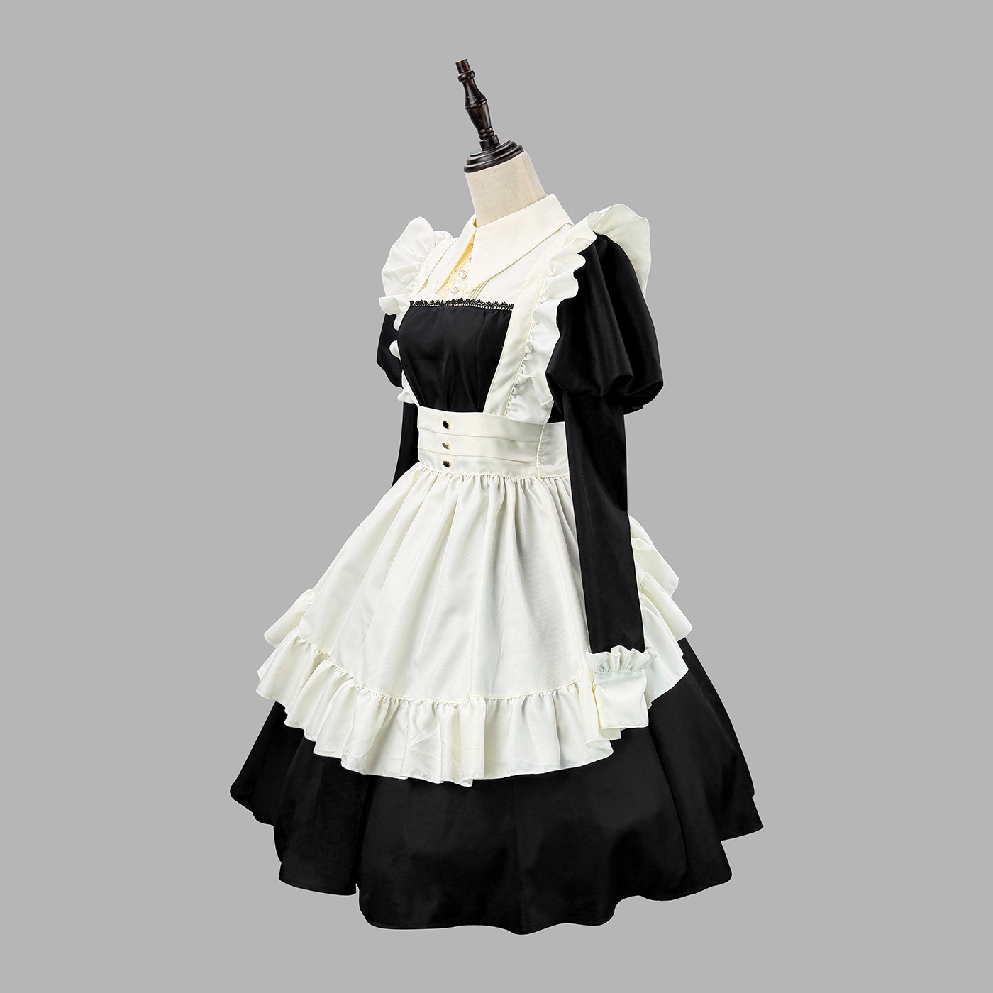 Maid Lolita Dress Long Puff Sl - Anime Cosplay Maid review and price