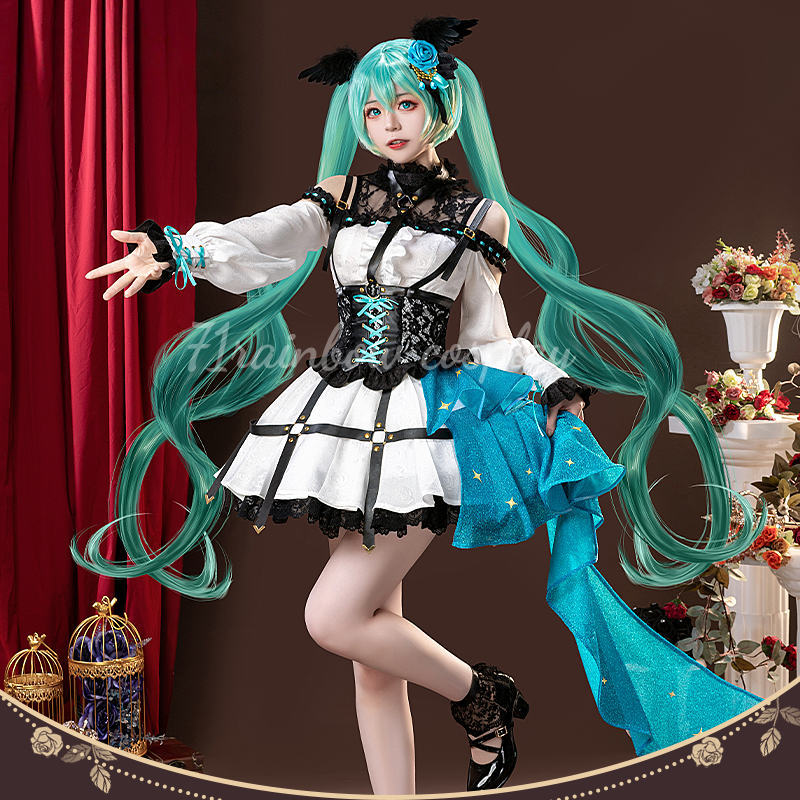Mikuu Cosplay Anime Rose Mikuk - Anime Cosplay Outfits Female review and price