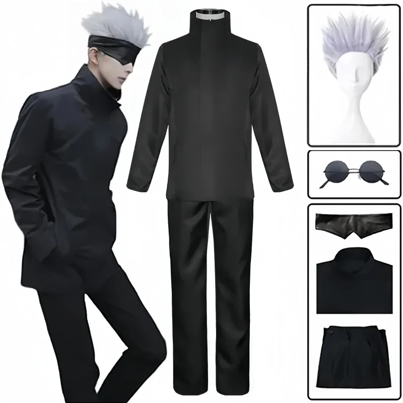 Anime Jujutsu Satoru Gojo Cosp - Anime Cosplay Glasses review and price