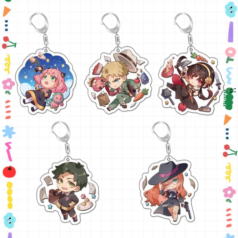 Acrylic Key Buckle for Spy Fam - Anime Cosplay Yor Forger review and price