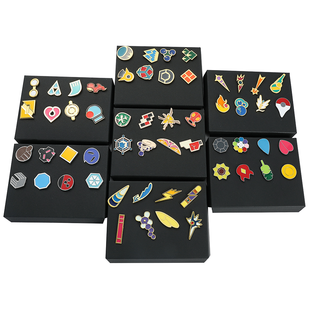 Pokemon Gym Badges Kanto Johto - Anime Cosplay Pokemon review and price